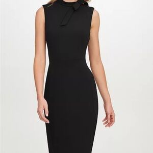 Calvin Klein Black Midi Dress